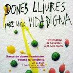 DONES LLIURES PER UNA VIDA DIGNA.