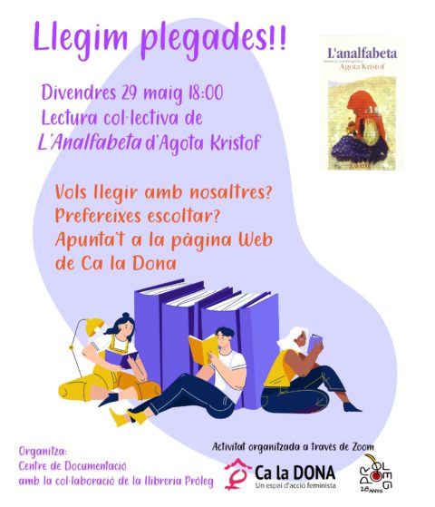 Lectura col·lectiva de “L’Analfabeta” d’Agota Kristof